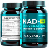 Bottle of NAD Supplement 8457 mg liposomal NMN alternative